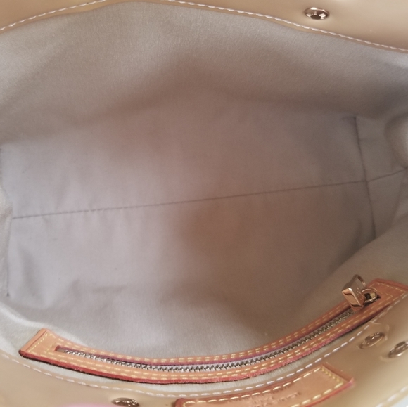 LOUIS VUITTON Beautiful Cute Reed Enamel Vernis Handbag Monogram print - Picture 11 of 16